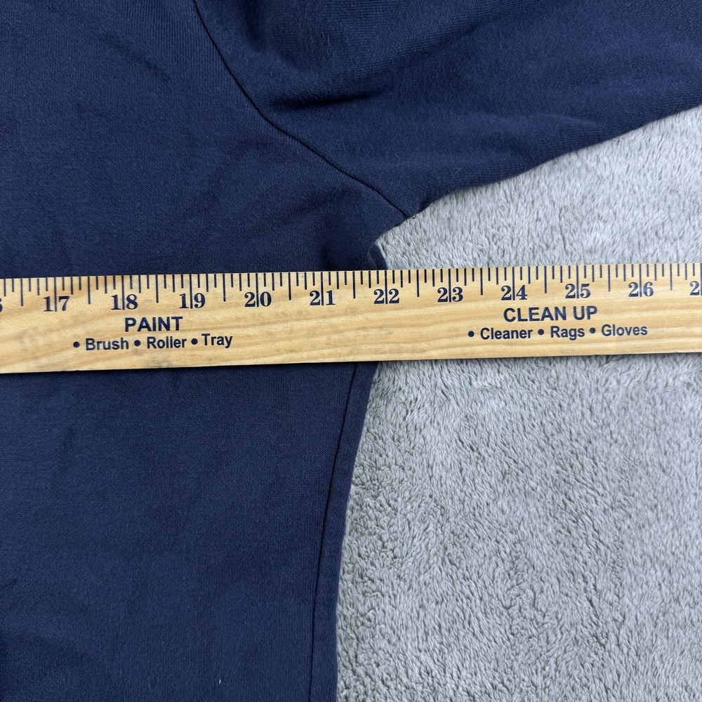 The North Face Women's XL Navy Logo Pullover Hoodie Sweatshirt Outdoors Walking - Picture 4 of 10